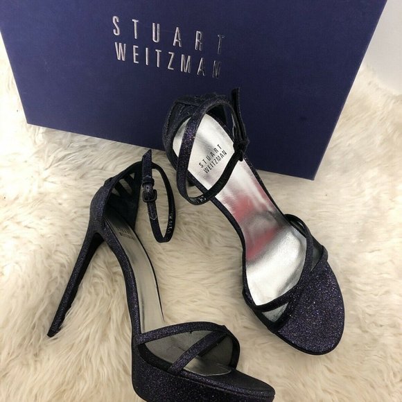 NIB Stuart Weitzman TIZYOU Platform Ankle Strap Nudistsong Heel Sandals 9.5 - Picture 3 of 7